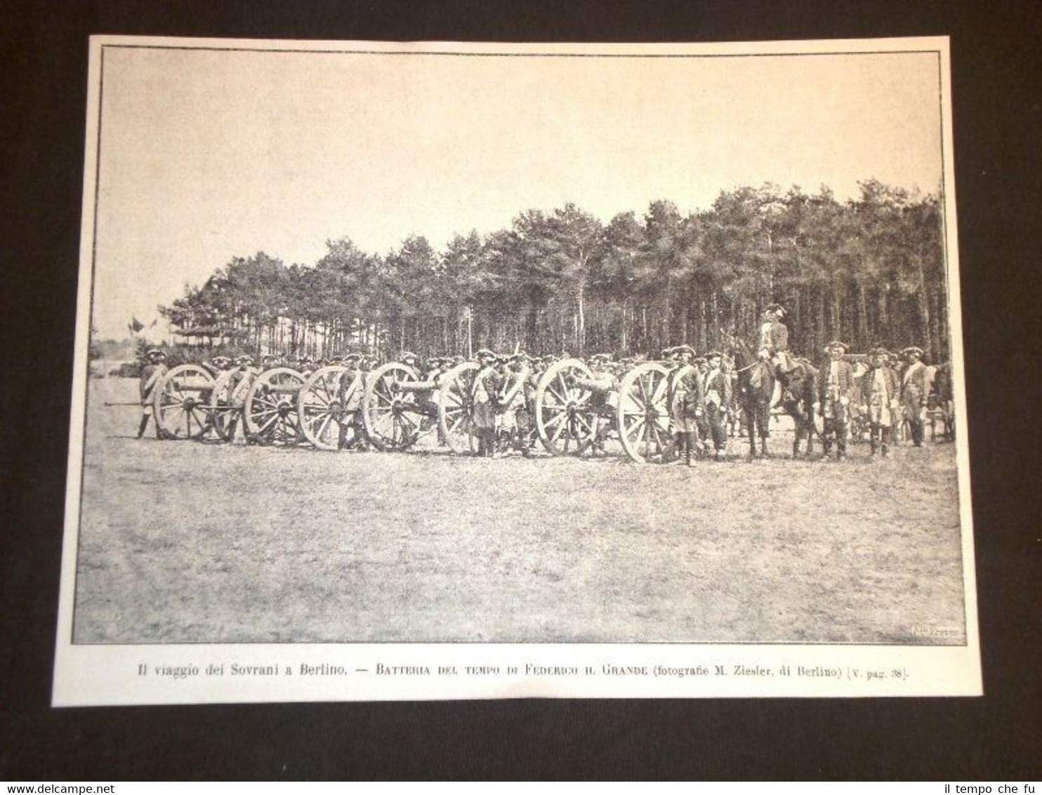 Berlino Batteria del tempo di Federico il Grande Germania