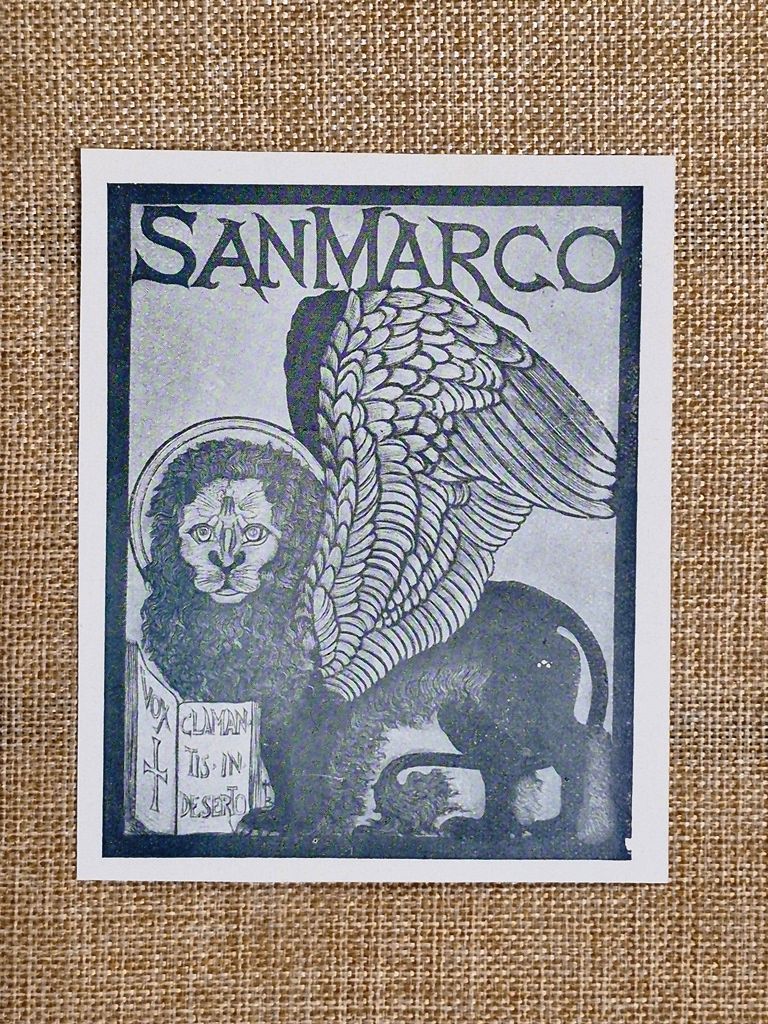 Bruno da Osimo Simbolo apocalittico degli Evangelisti San Marco Stampa …