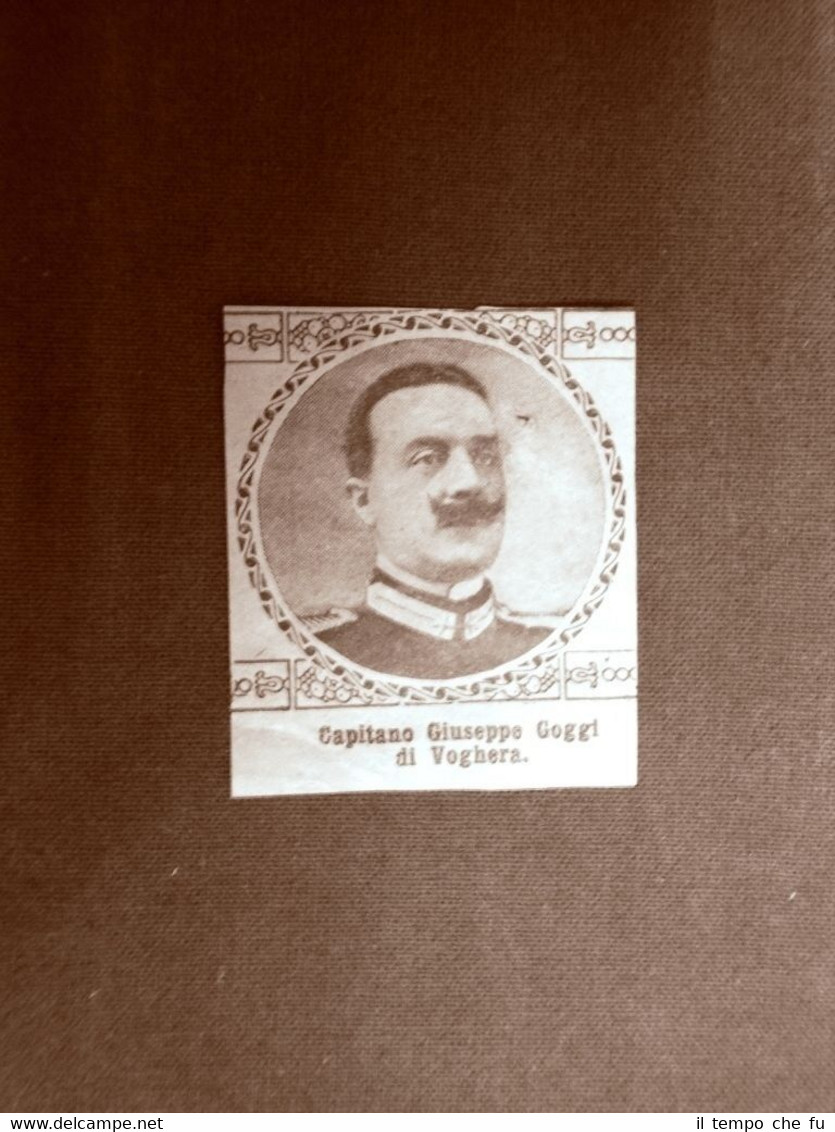Caduto per la Patria Giuseppe Goggi di Voghera Prima Guerra …