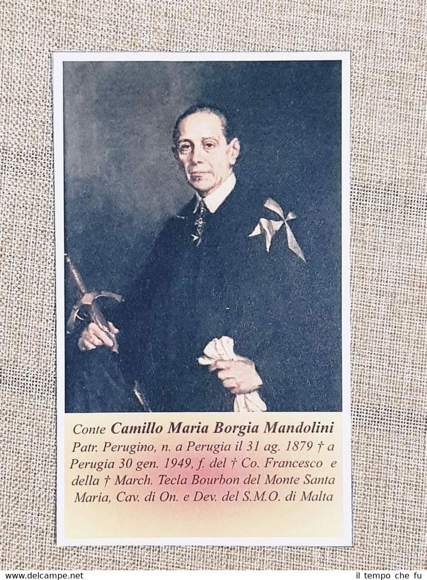 Camillo Maria Borgia Mandolini e Stemma di Famiglia Nobiltà e …