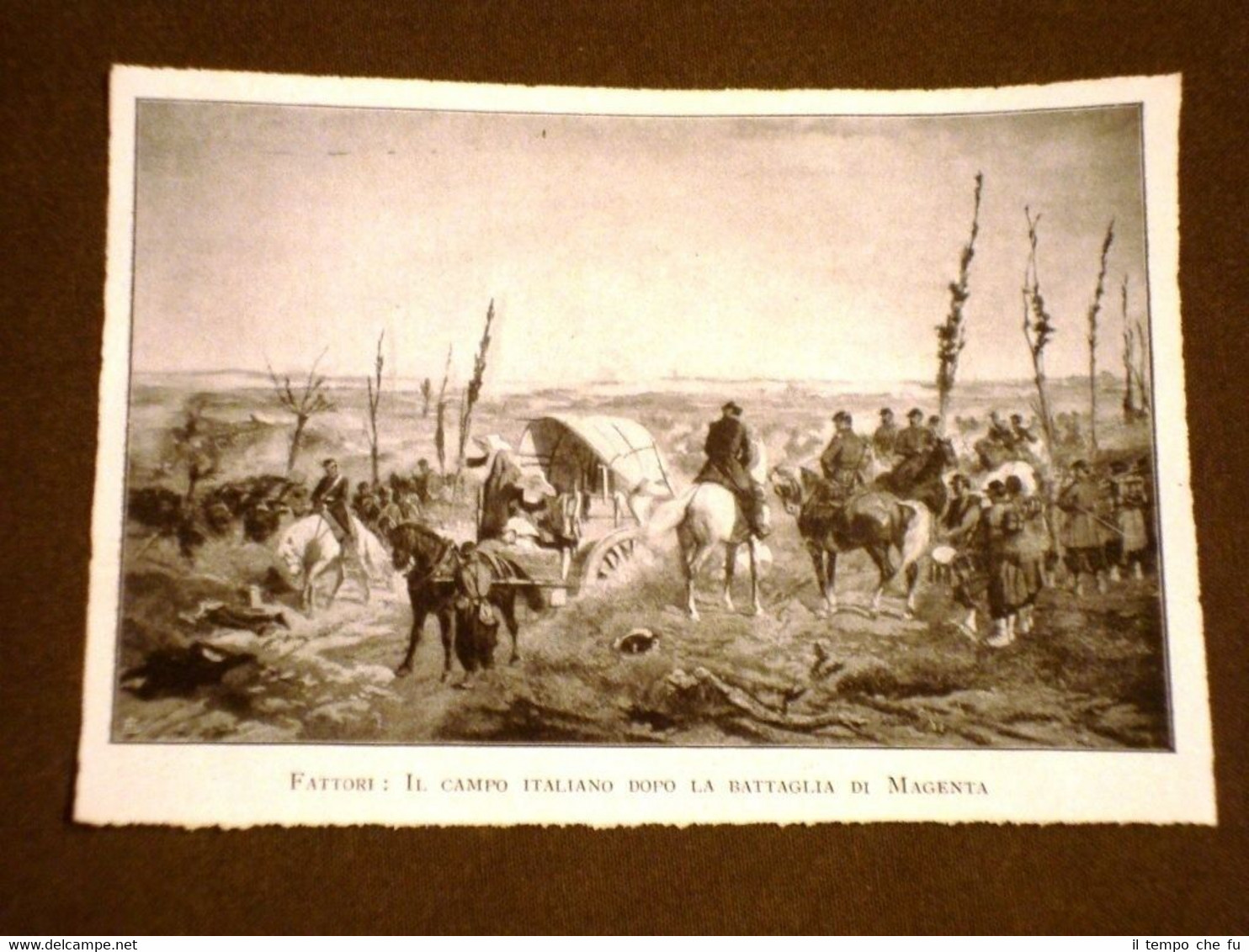 Campo italiano dopo la Battaglia di Magenta - Fattori