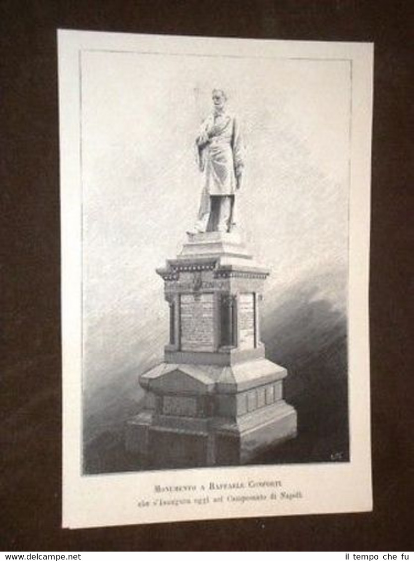 Camposanto di Napoli Monumento a Raffaele Conforti