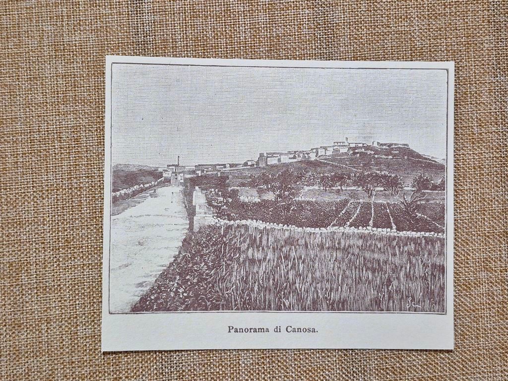 Canosa di Puglia nell'800 Il panorama Barletta - Andria - …