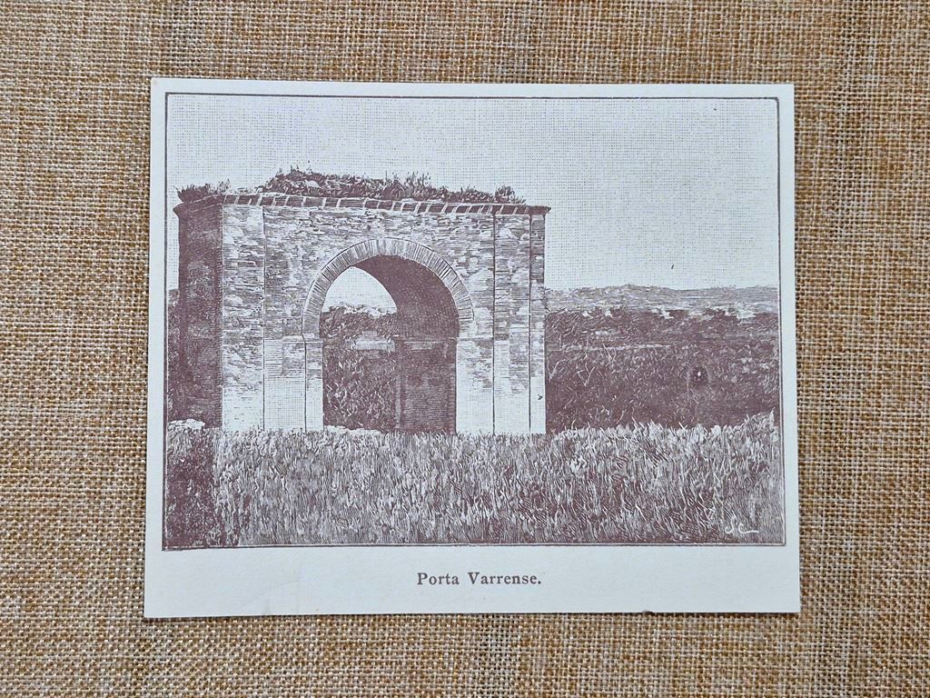Canosa di Puglia nell'800 Porta Varrense Arco Traiano Barletta - …