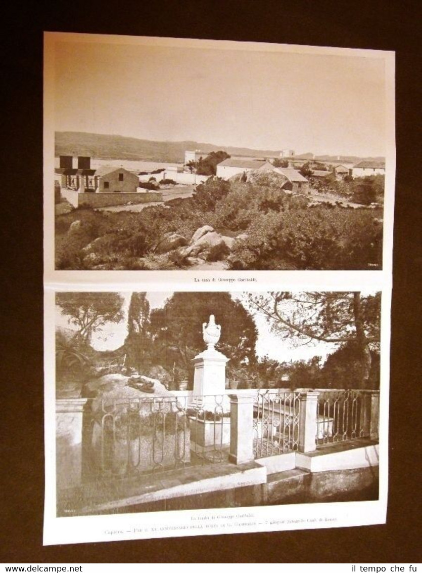 Caprera nel 1902 20° anniversario morte di Garibaldi La Casa …