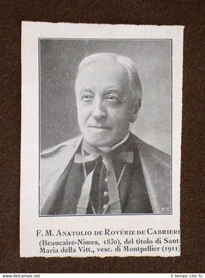 Cardinale De Rovérie e Bettinger Papa Benedetto XV Giacomo Della …