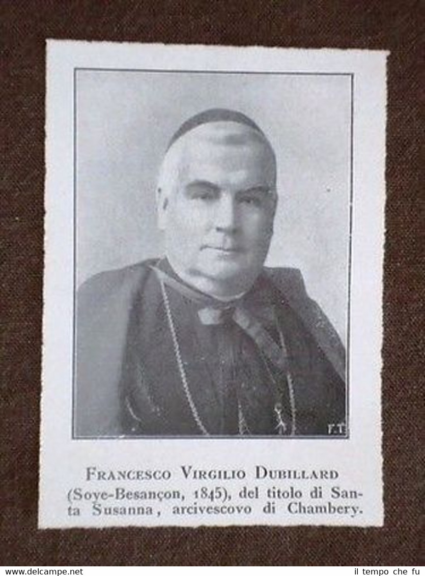 Cardinale Dubillard e Boschi Papa Benedetto XV o Giacomo Della …