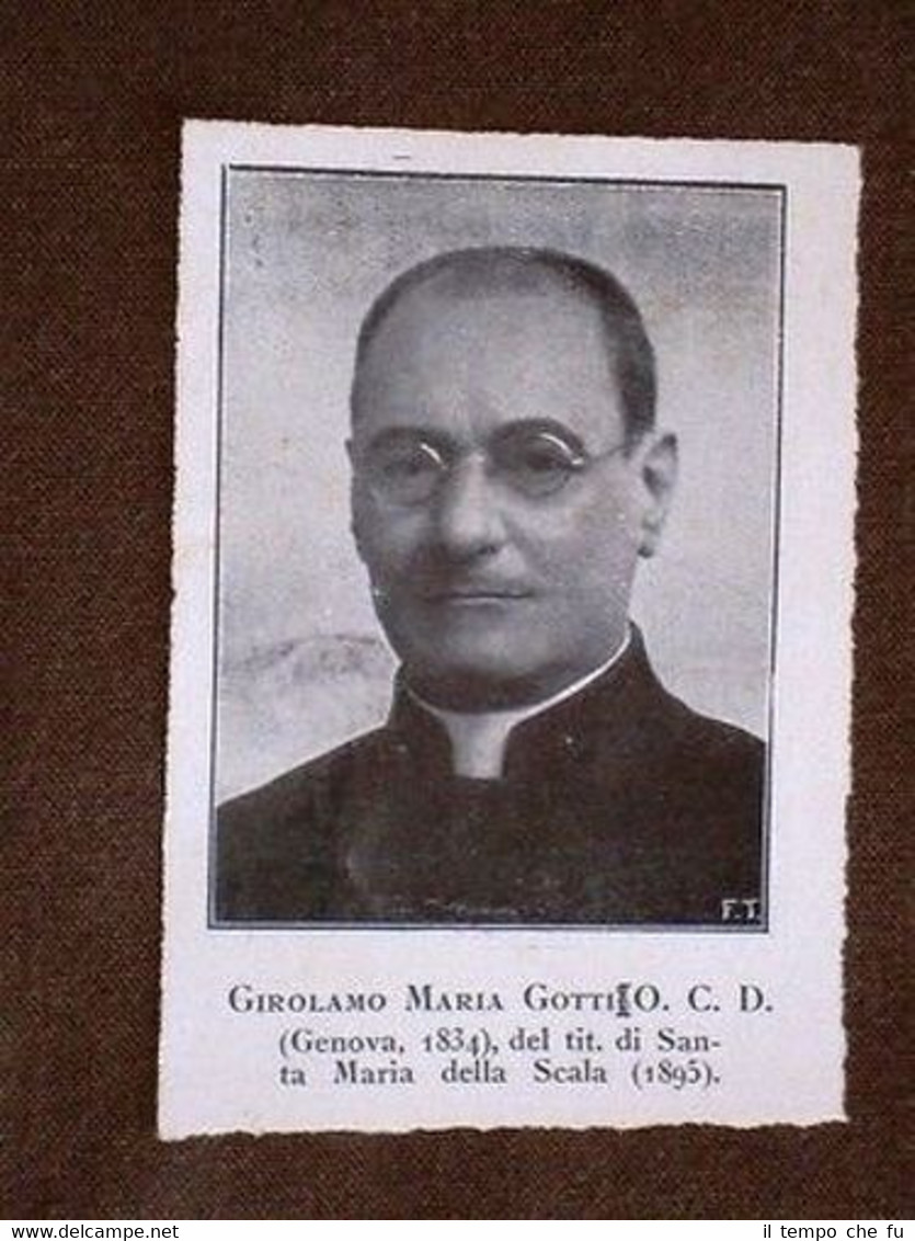 Cardinale Gotti e Mendez y Bello Papa Benedetto XV Giacomo …