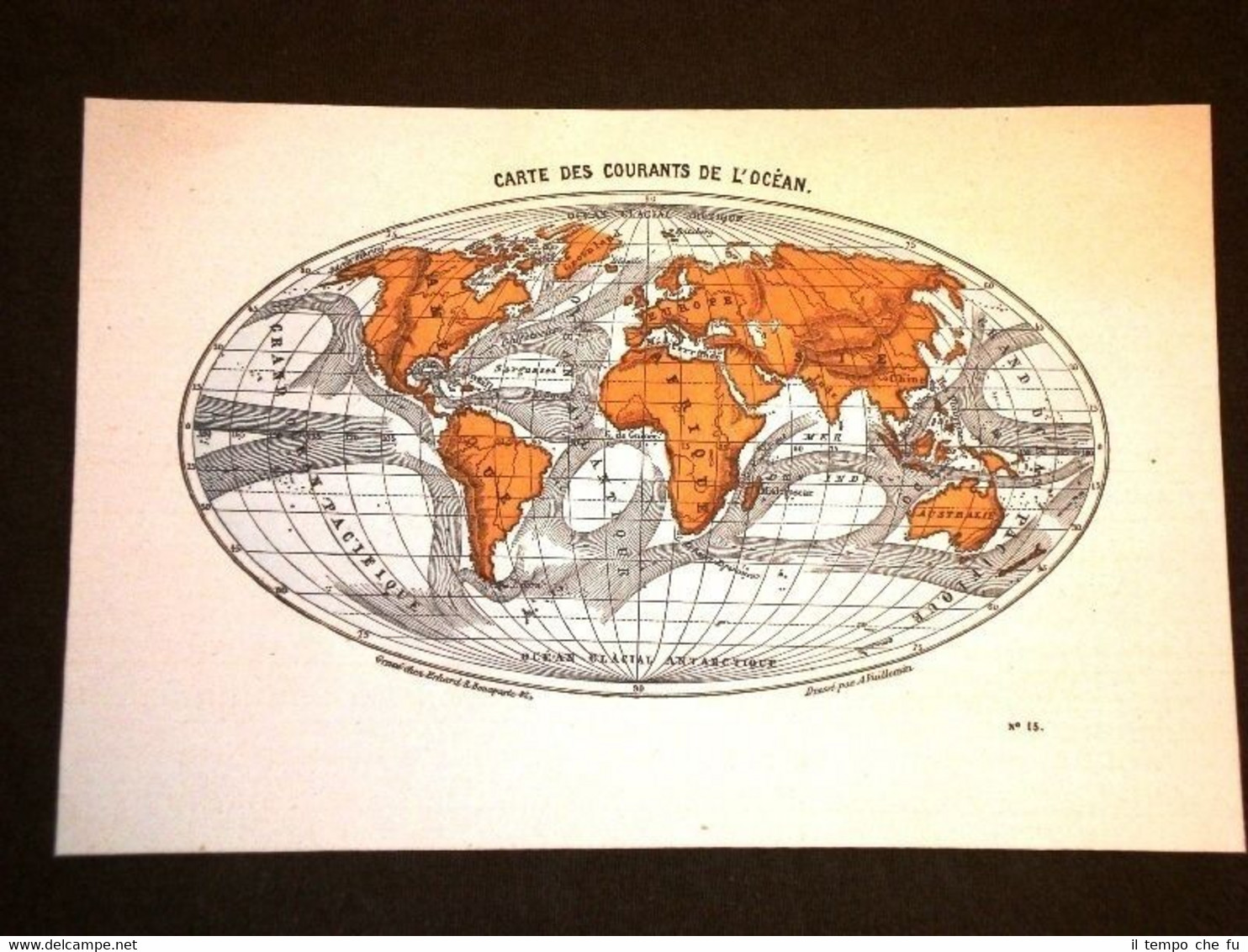 Carte des courants de l'océan Mappa delle correnti oceaniche nel …