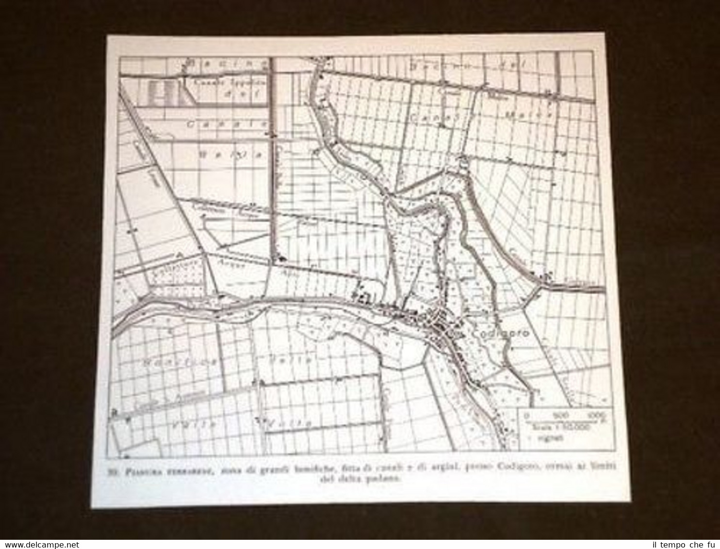 Cartina Pianura Ferrarese Codigoro