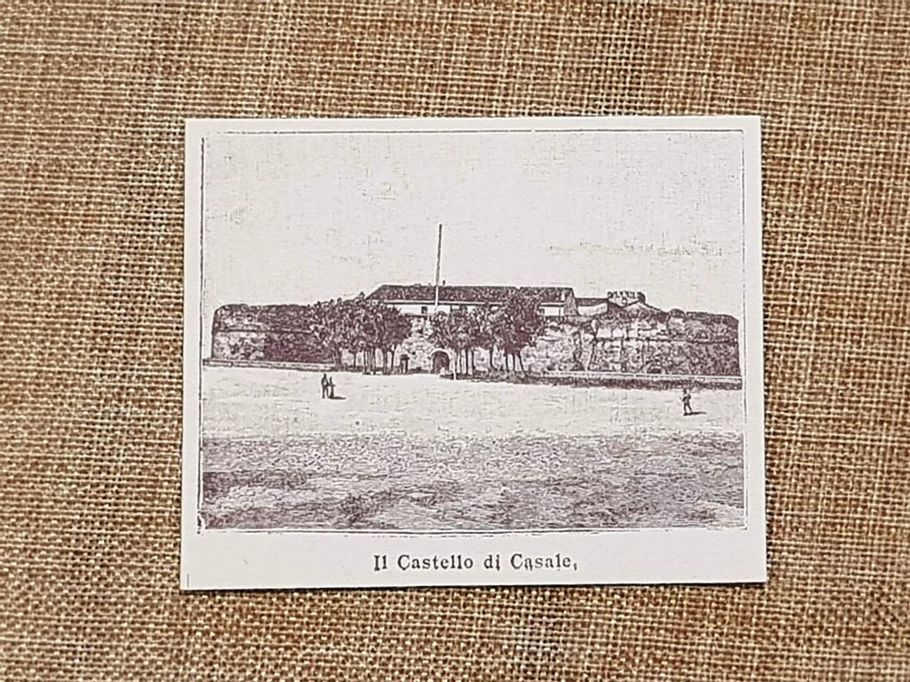 Casale Monferrato nell'800 Il Castello di Casale Piemonte