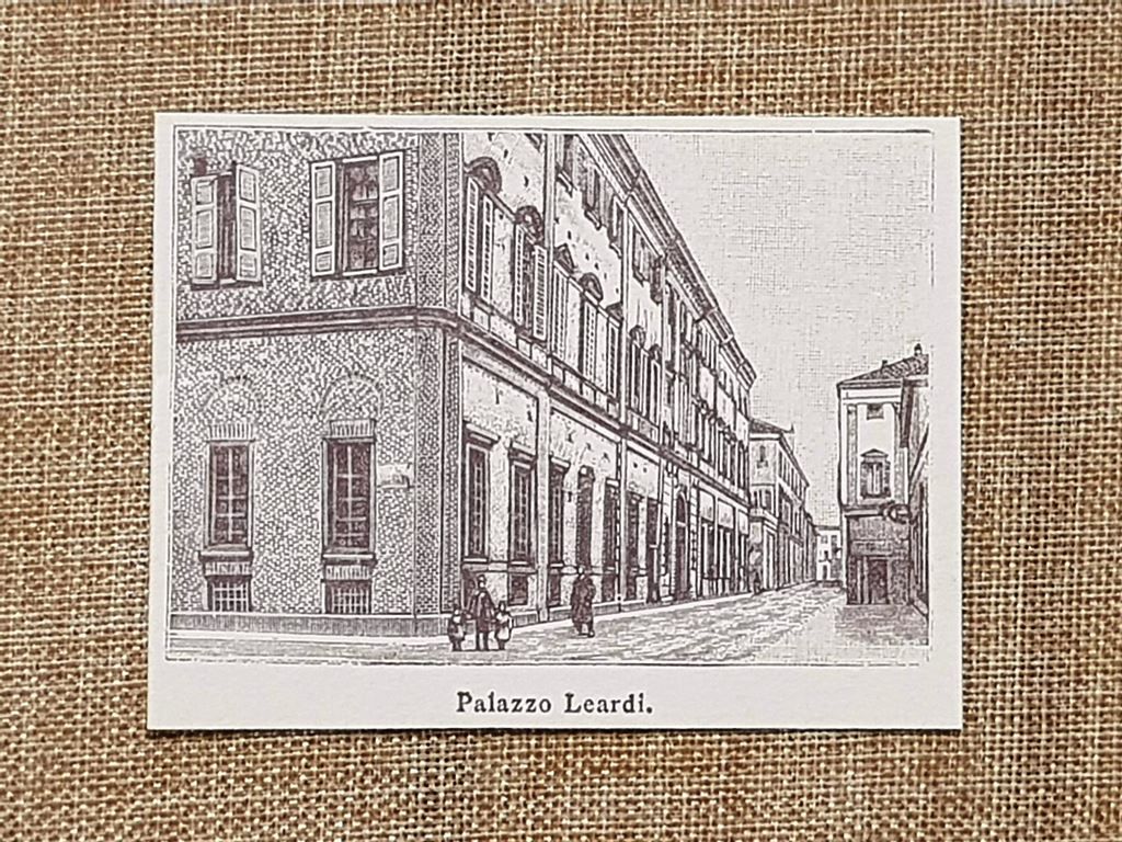 Casale Monferrato nell'800 Palazzo Leardi Piemonte