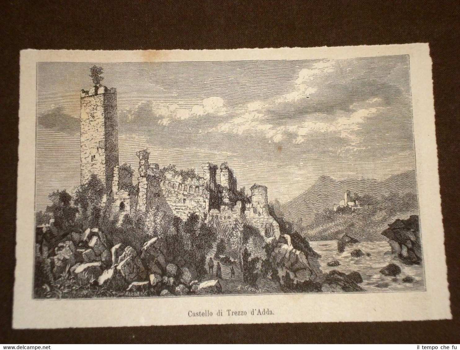 Castelli della Lombardia nel 1881 Castello di Trezzo d'Adda