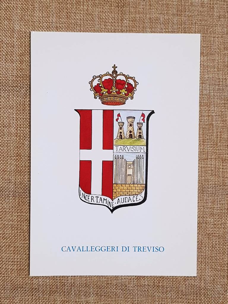 Cavalleggeri di Treviso Emblema o stemma araldico Reggimento di Cavalleria