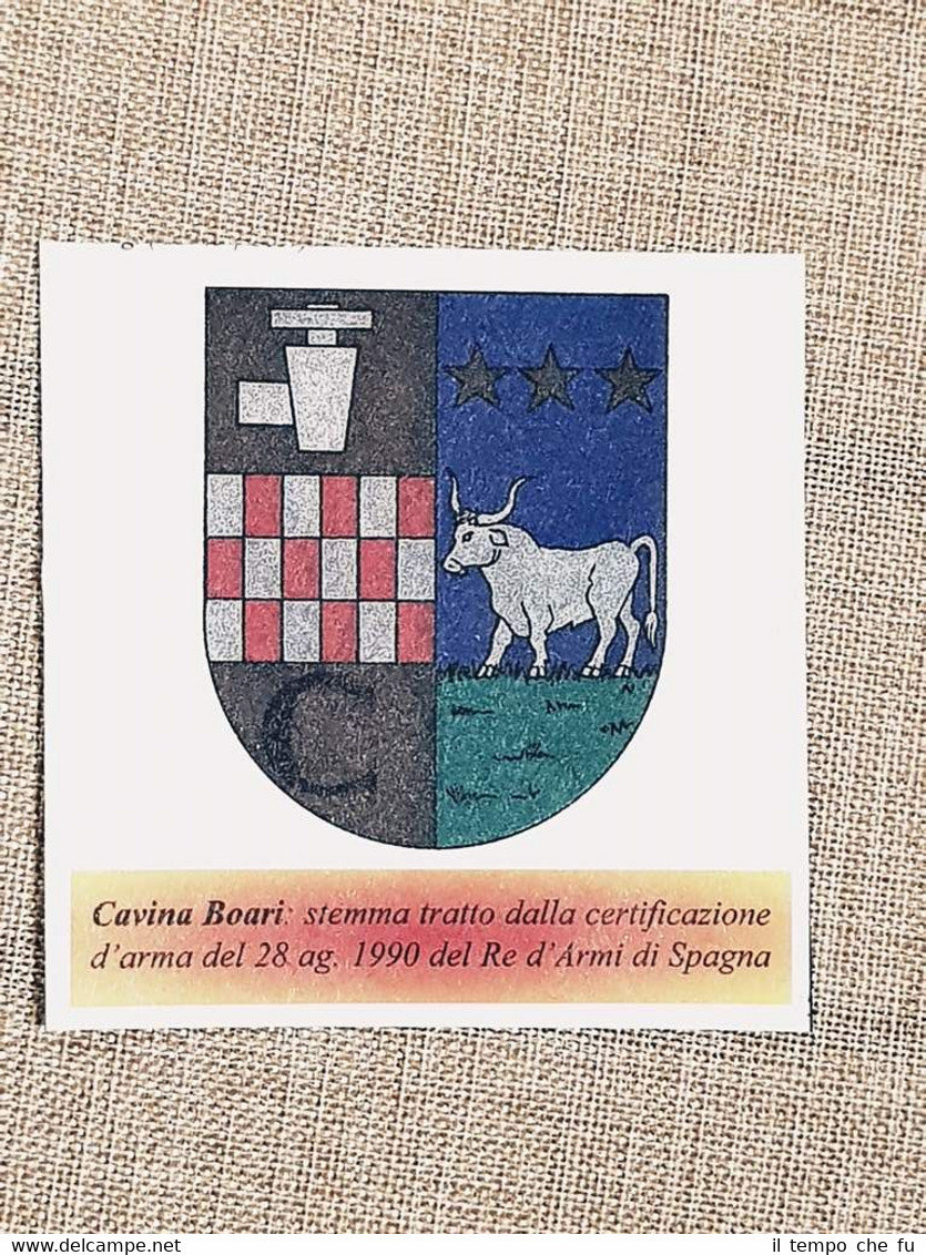 Cavina Boari Famiglia nobile Stemma Annuario della nobiltà e Giornale …