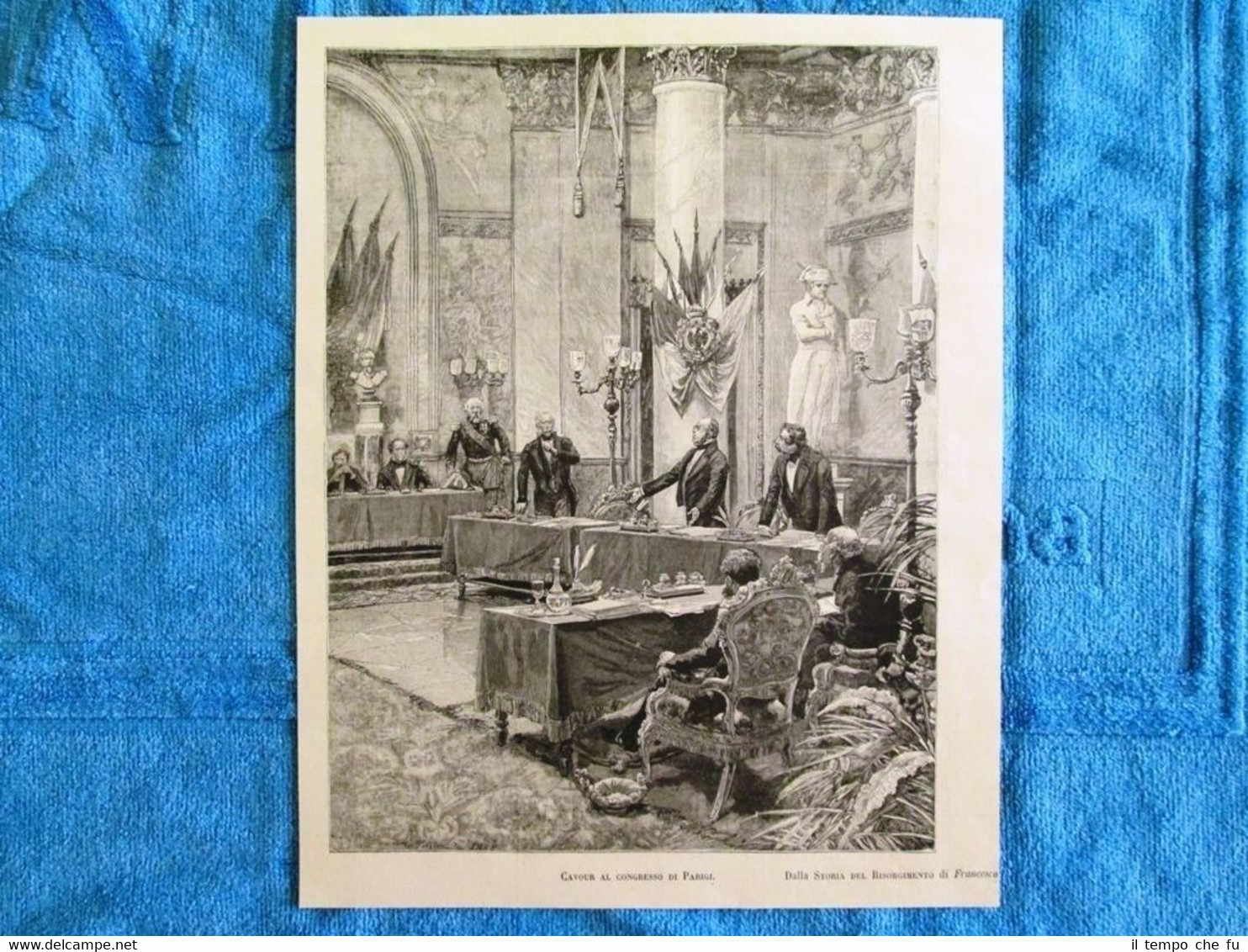 Cavour al Congresso di Parigi nel 1888