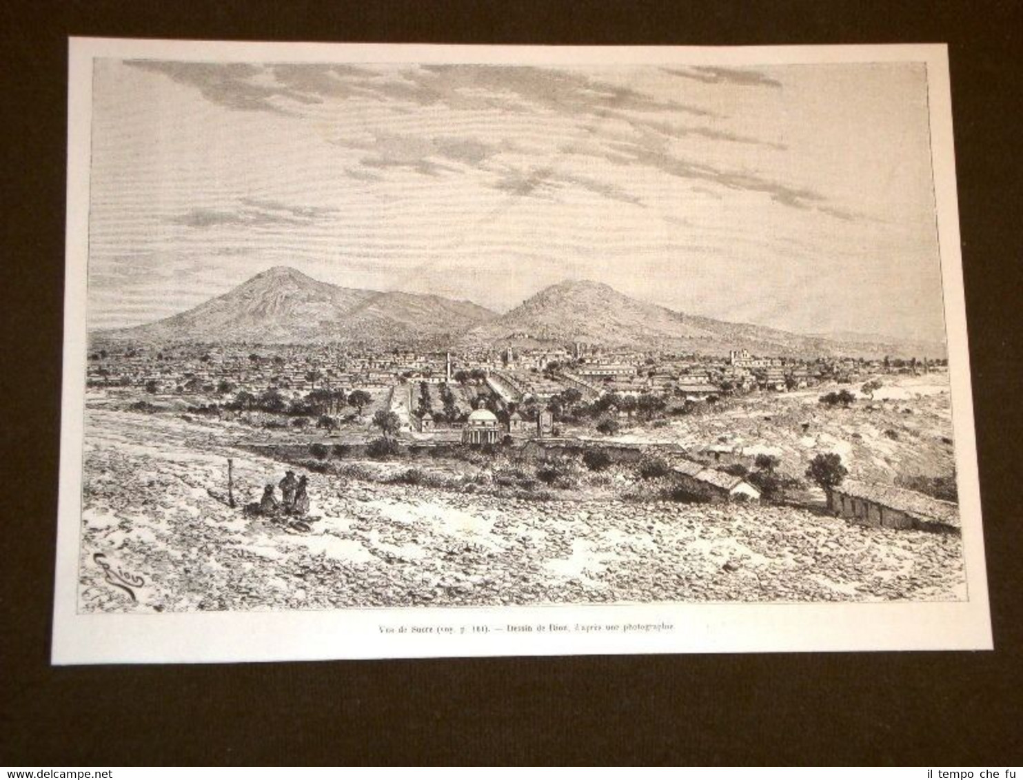 Chaco Boréal nel 1889 Vue de Sucre