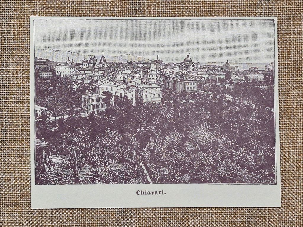 Chiavari nell'800 Genova Liguria