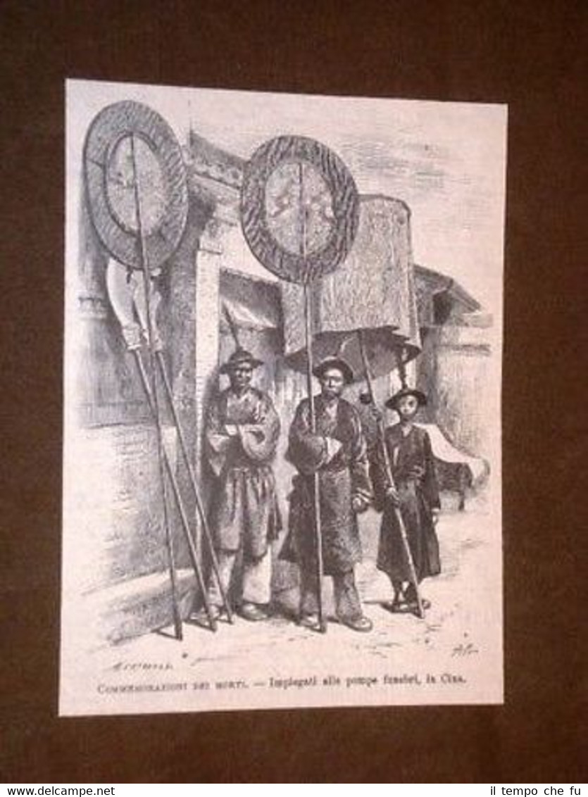 Cina Commemorazione dei Morti Impiegati Pompe funebri