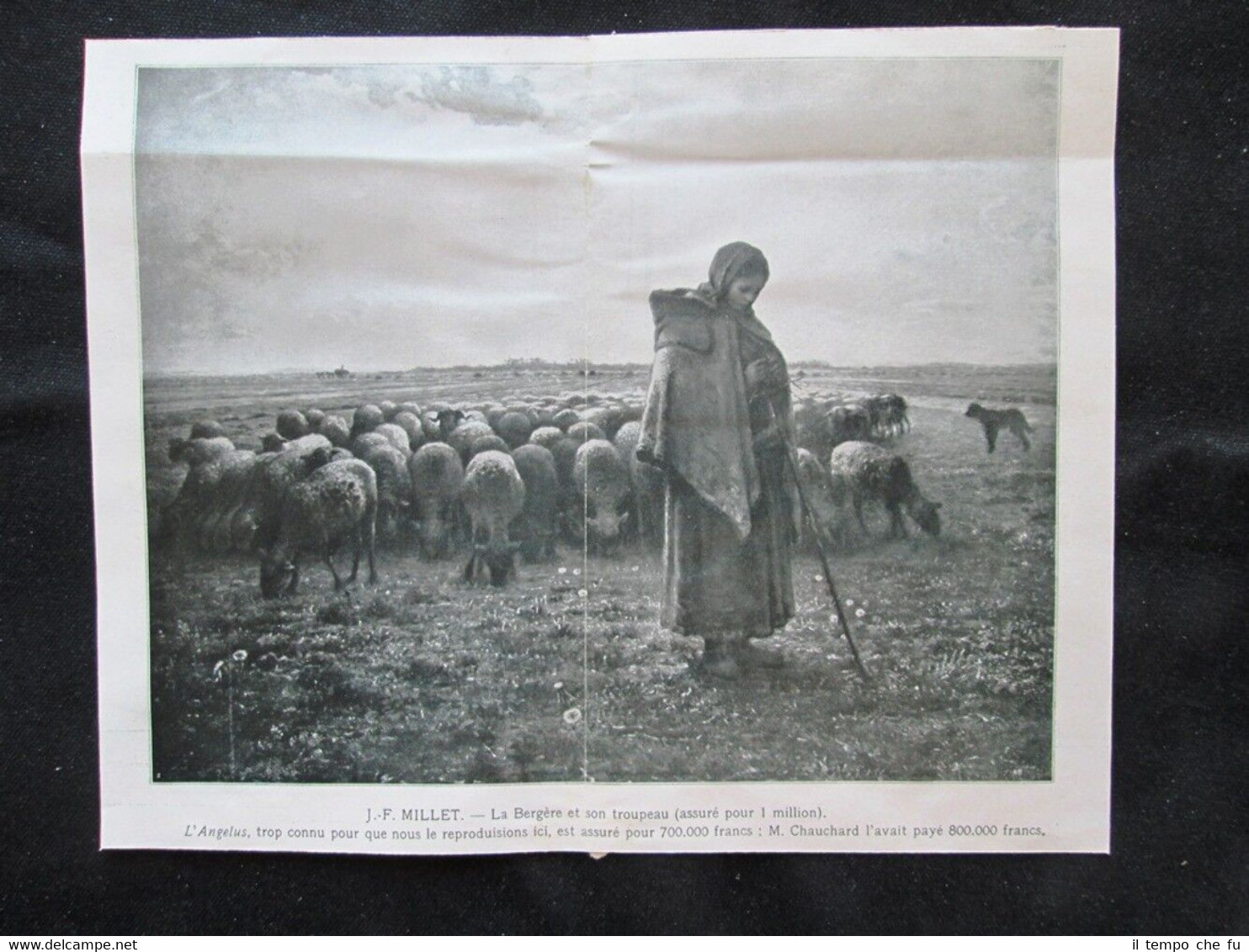 Collezione Chauchard: J.F.Millet - La pastorella e il suo gregge …