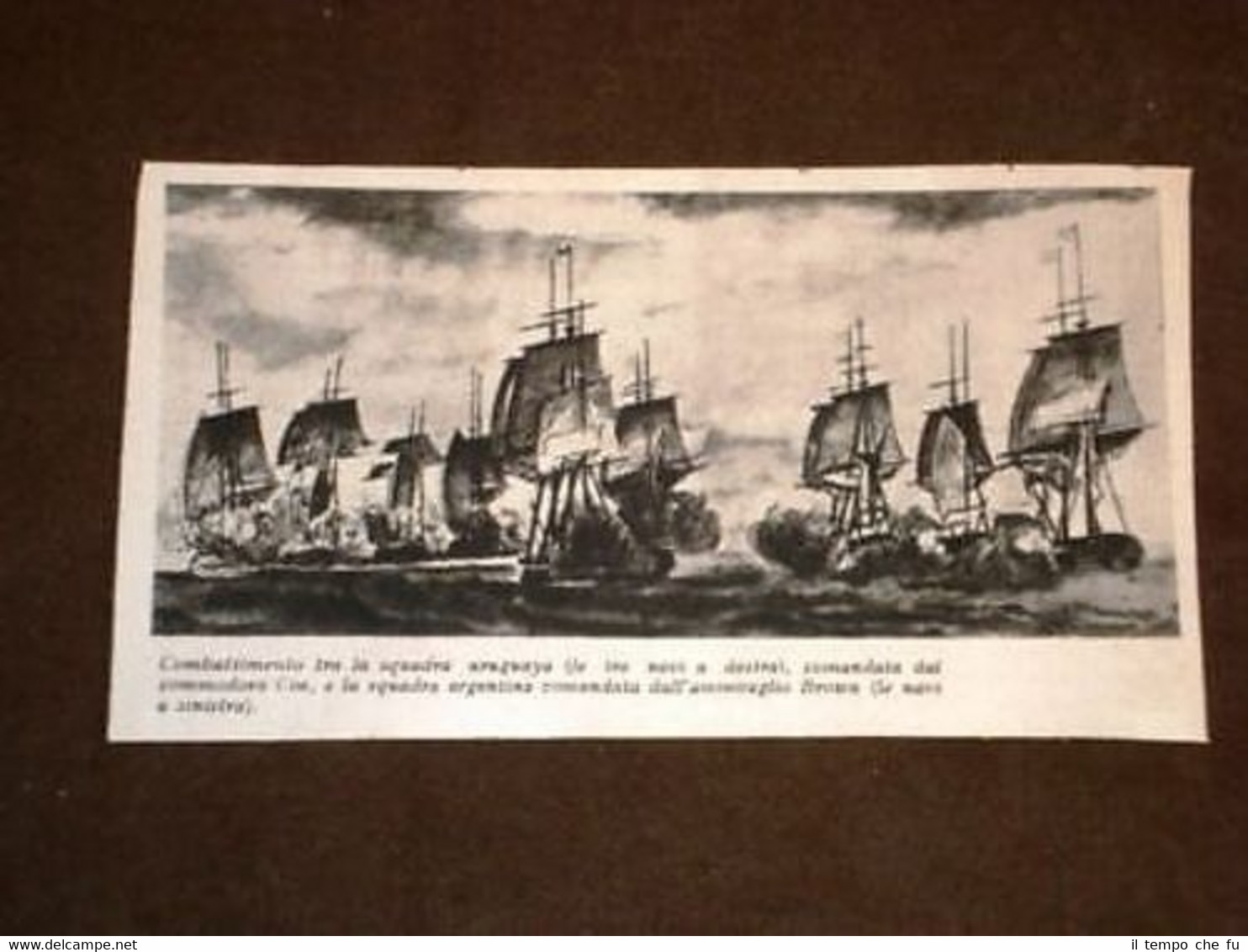 Combattimento tra la Squadra dell'Uruguay di Coe e quella di …