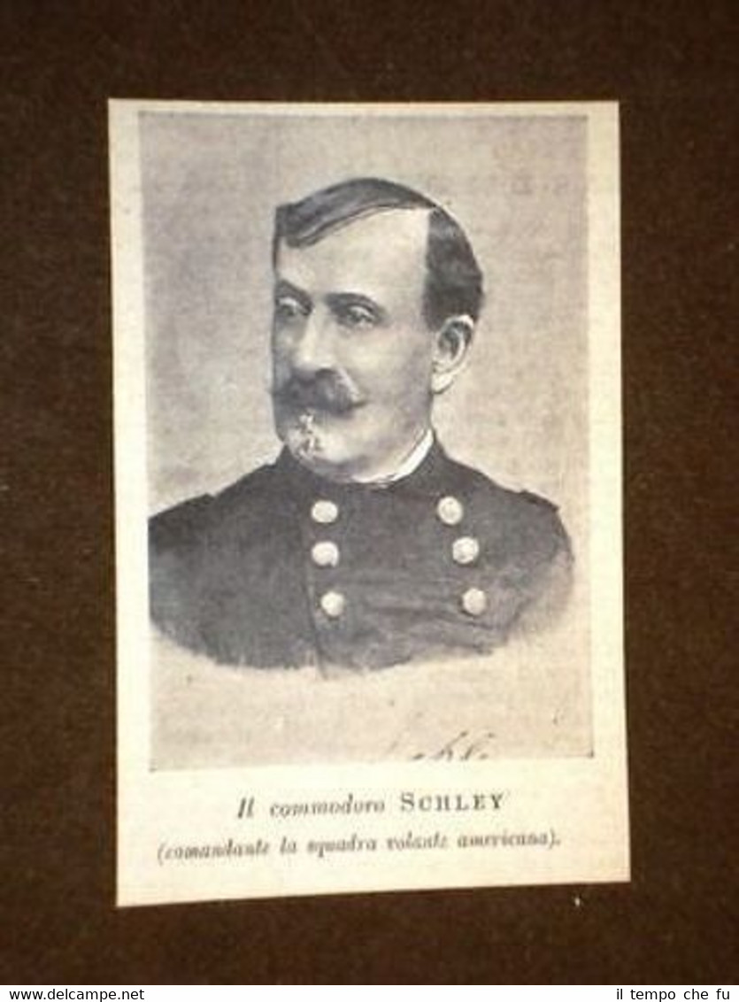 Commodoro Schley Comandante dell'Aviazione dell'America