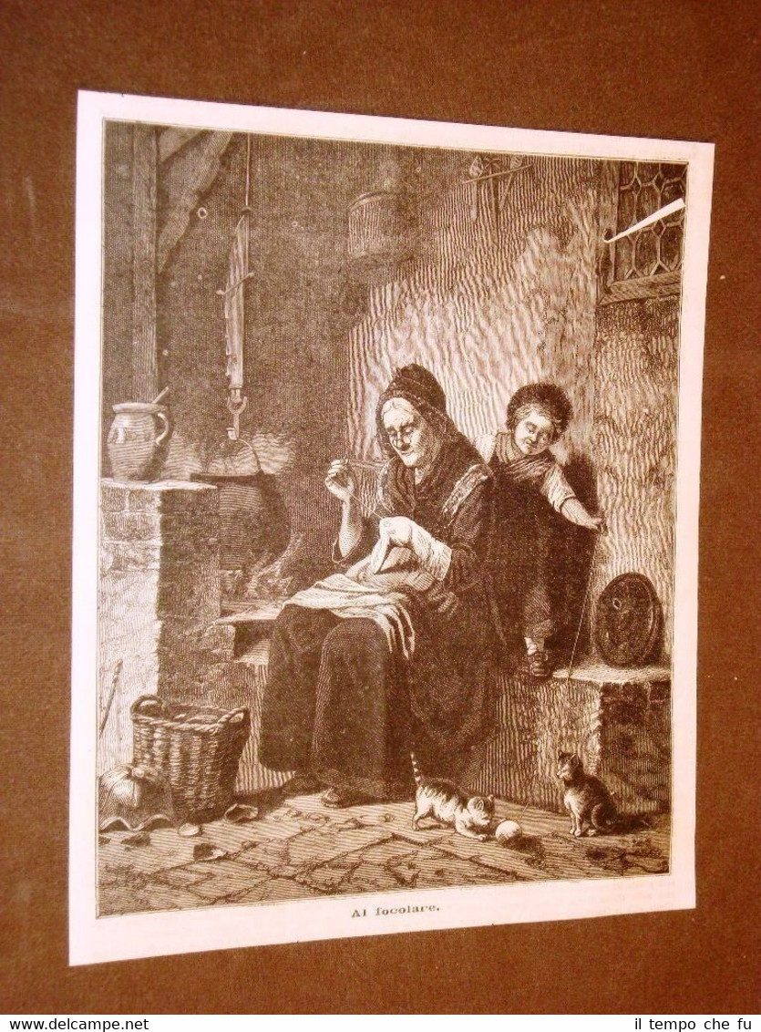 Composizione del 1878 Al focolare