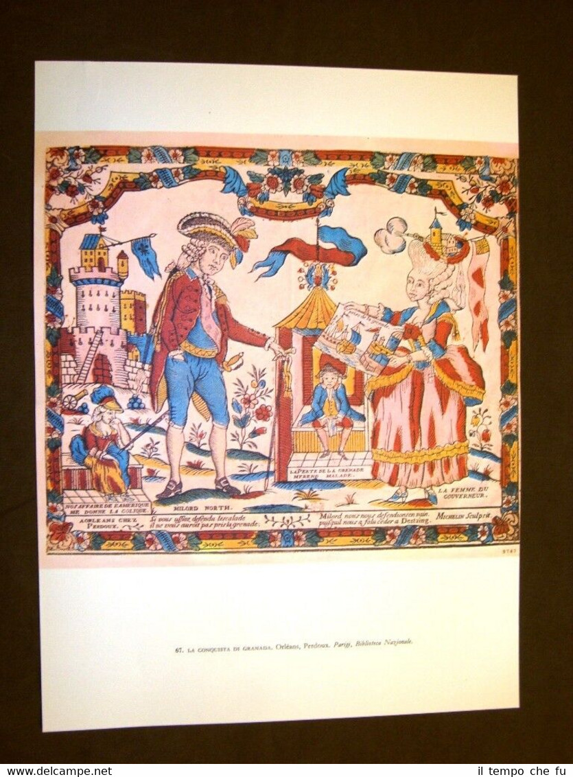 Conquista di Granada + Guardie del Re Perdoux Stampa popolare …