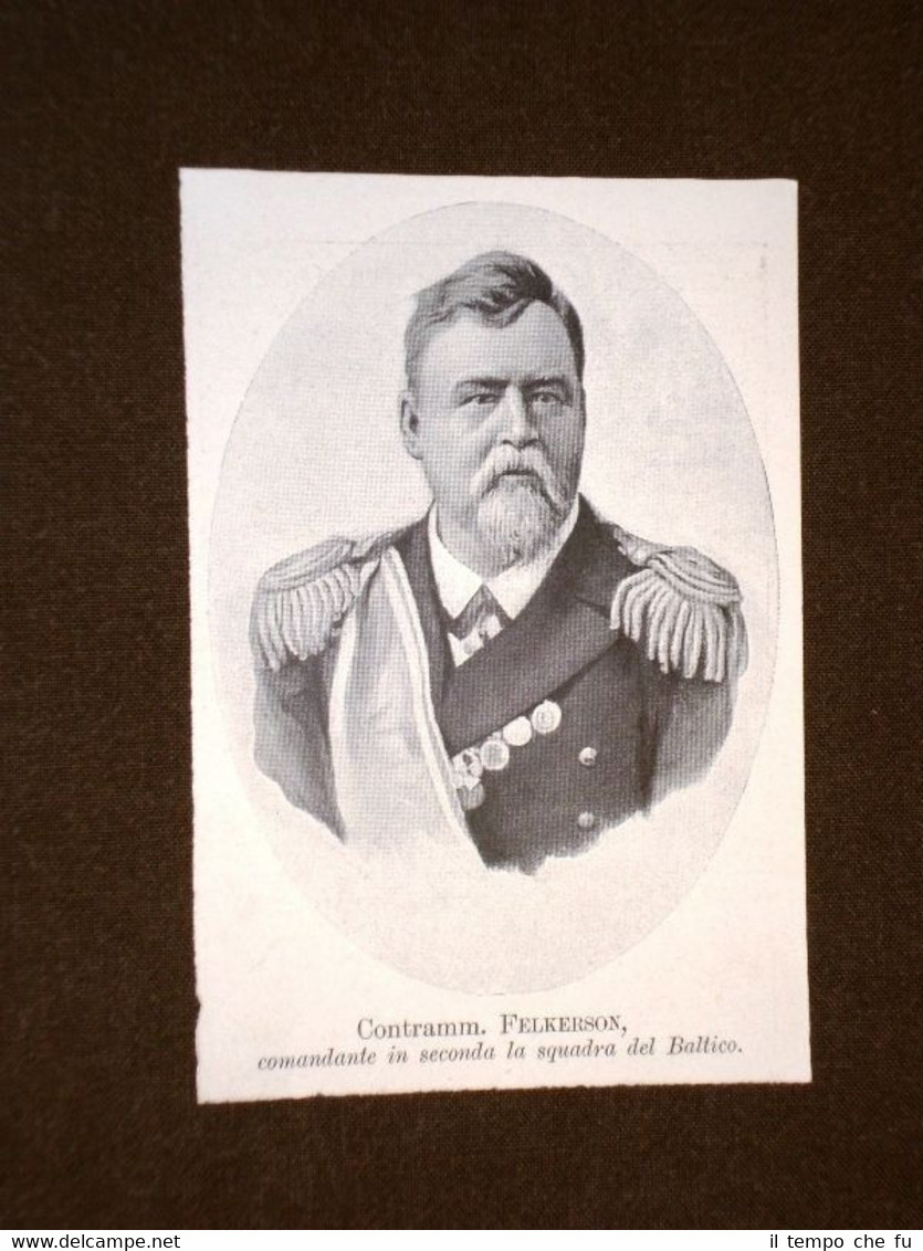 Contrammiraglio della Marina di Russia nel 1904 Felkerson