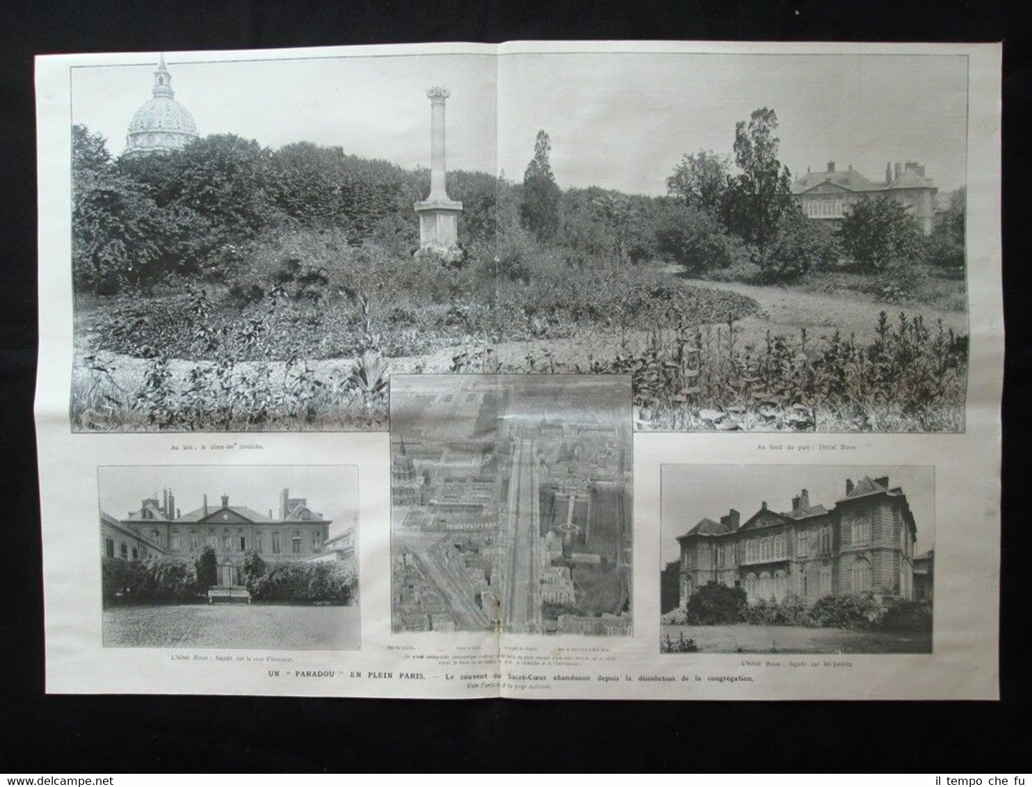 Convento Sacro Cuore a Parigi + Terremoto in Provenza Stampa …