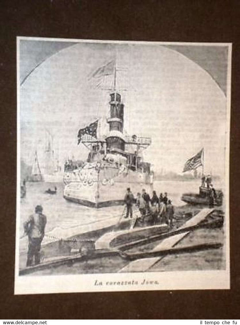 Corazzata della Marina d'America Jowa