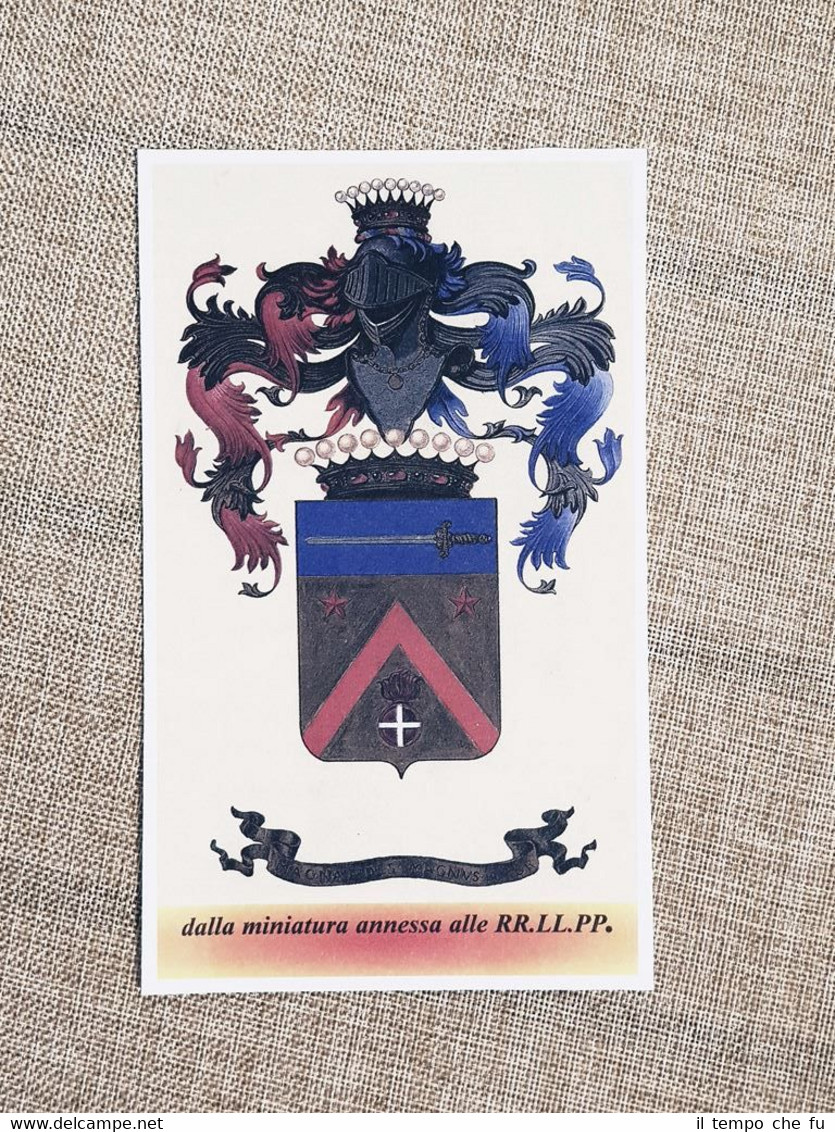 Da identificare Famiglia nobile Stemma Annuario della nobiltà Giornale araldico