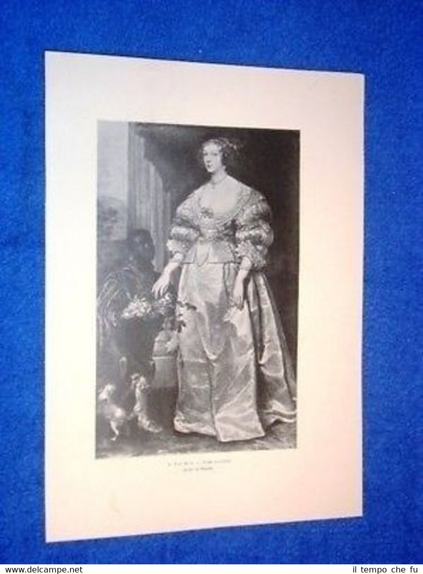 Dame inconnue Signora sconosciuta - A. Van Dyck