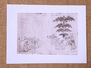Dante Alighieri Gola Divina Commedia Purgatorio Canto XXIII Botticelli 1946