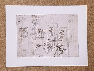 Dante Alighieri Lete Divina Commedia Purgatorio Canto XXVIII Botticelli 1946