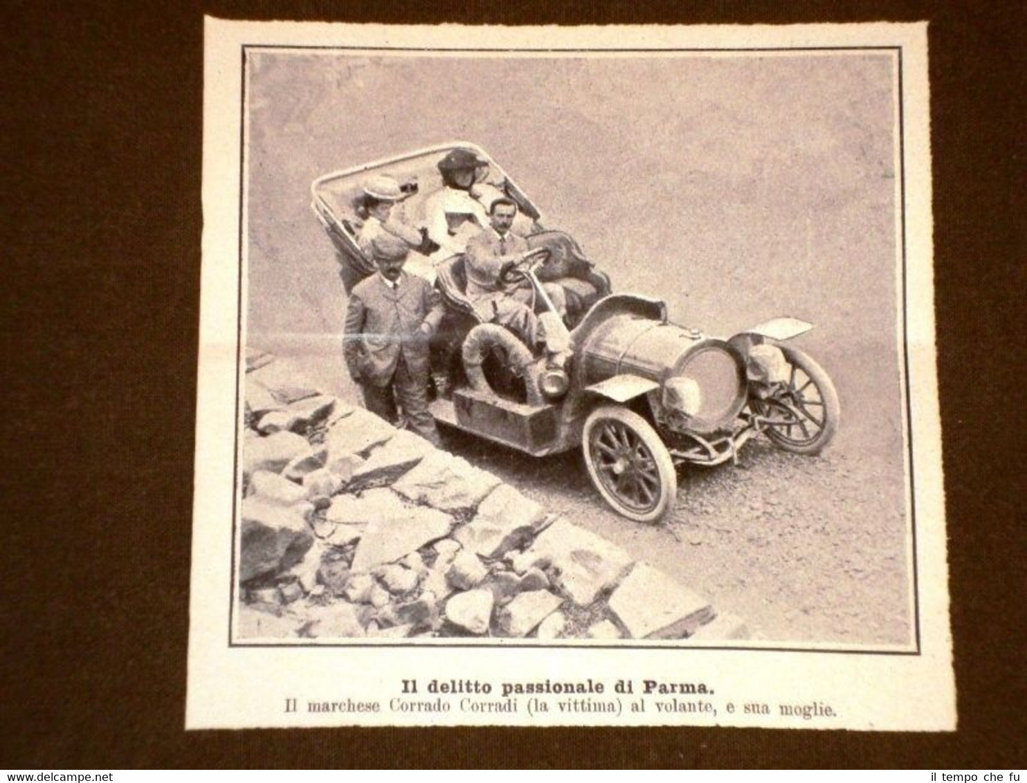 Delitto passionale a Parma nel 1908 Il Marchese Corrado Corradi …