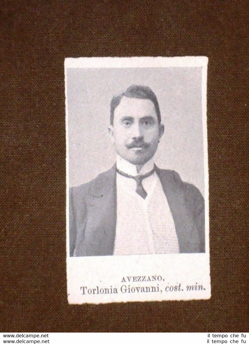 Deputato 1909 Torlonia Giovanni Avezzano e Berenini Agostino di Borgo …