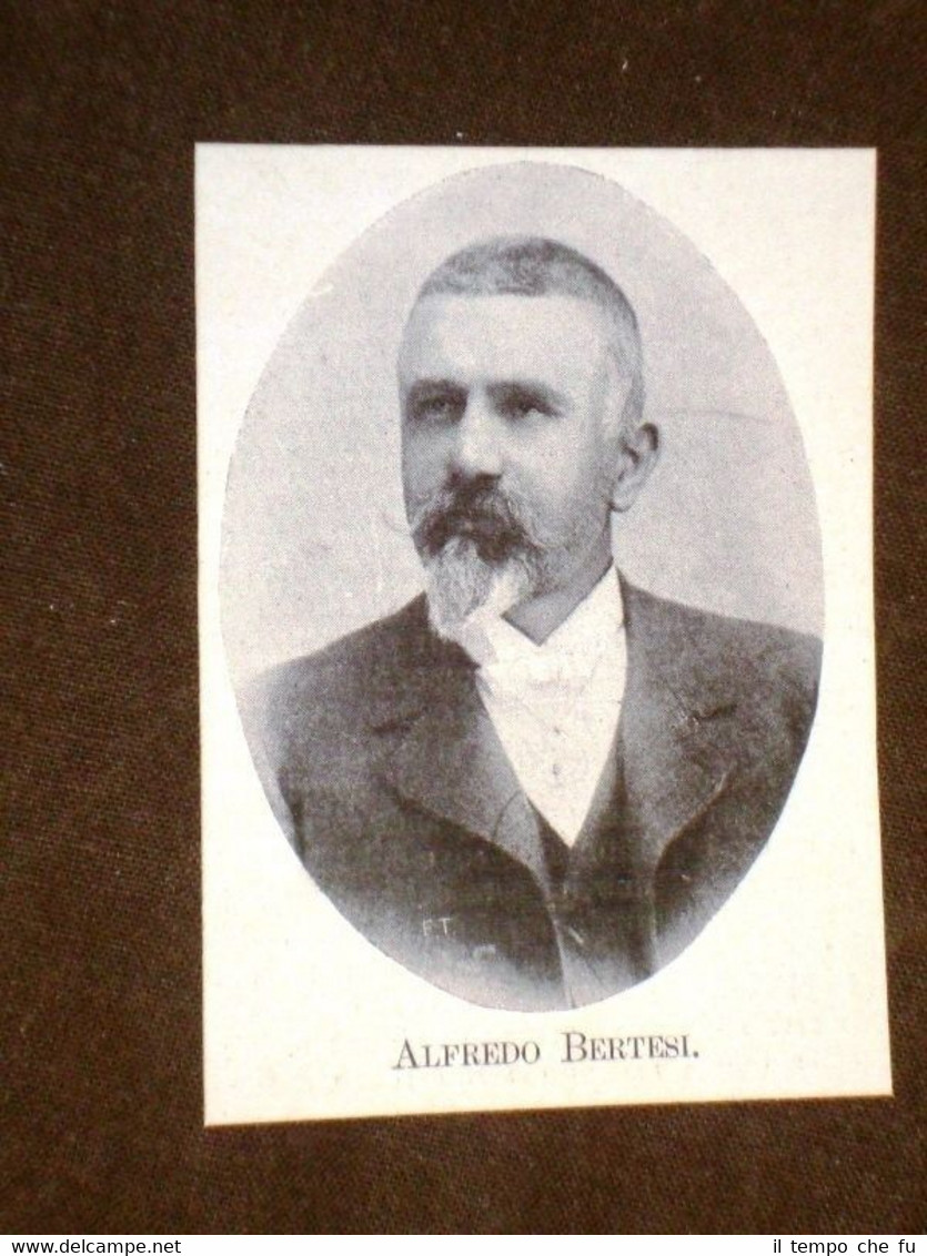 Deputato Alfredo Bertesi di Carpi