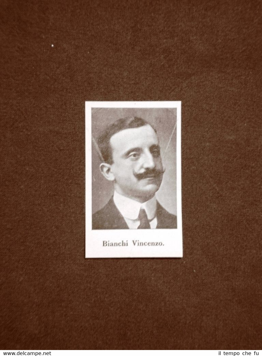 Deputato d'Italia nel 1924 Onorevole Bianchi Vincenzo e Crollalanza Araldo
