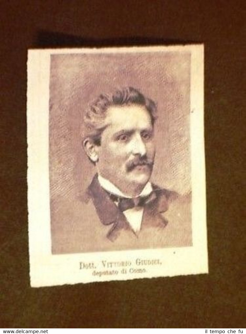 Deputato Dottor Vittorio Giudici di Como