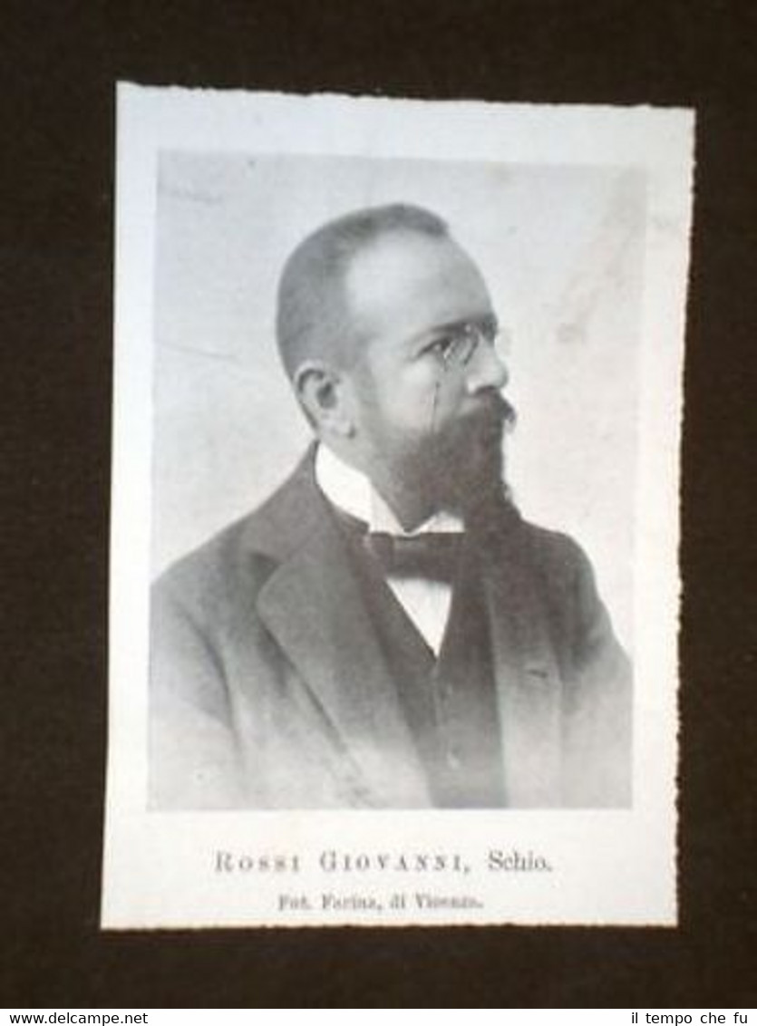 Deputato Giovanni Rossi di Schio