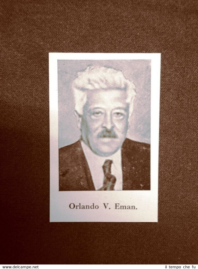 Deputato Italia nel 1924 Onorevole Orlando Vittorio Emanuele e Severini …