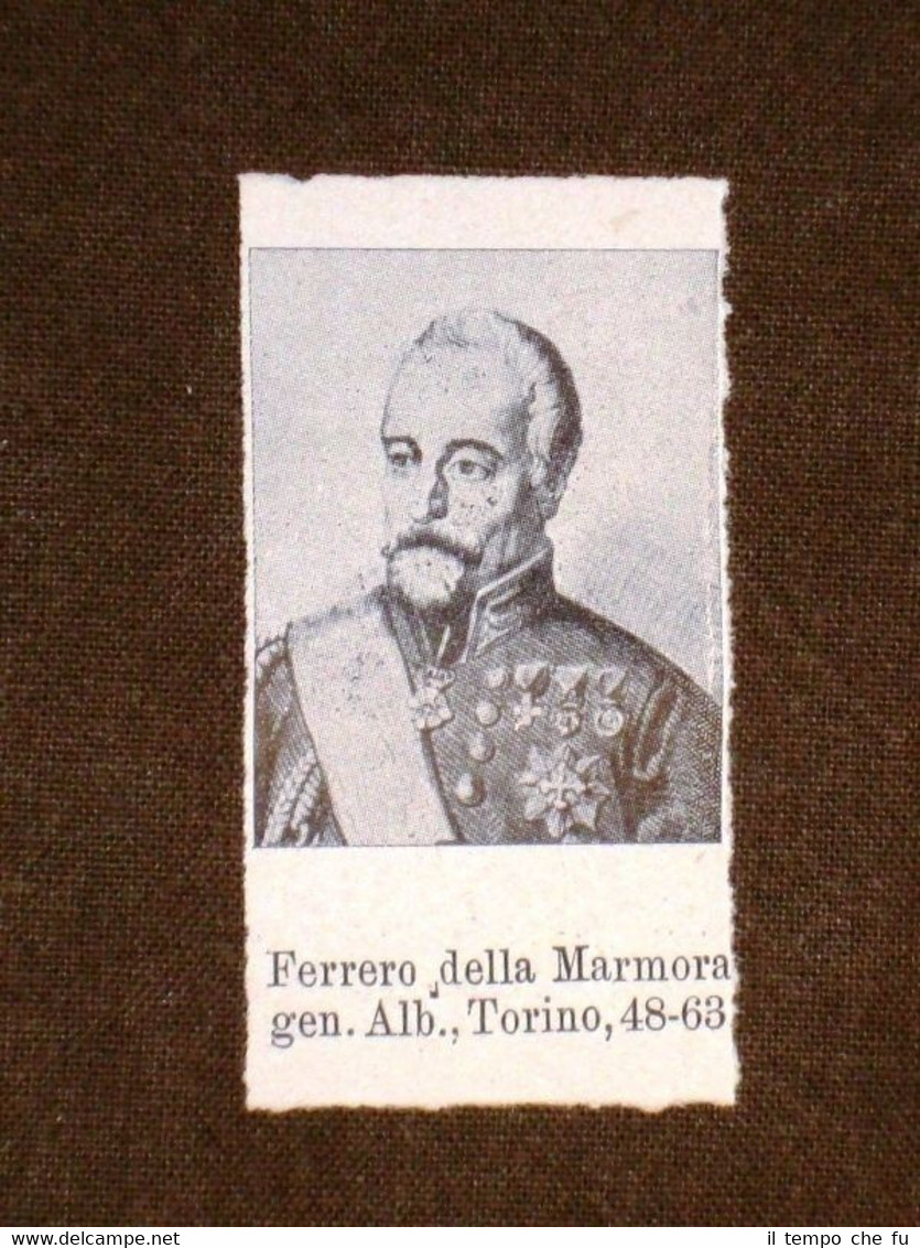 Deputato nel 1861 Ferrero della Marmora di Torino e G.Battista …