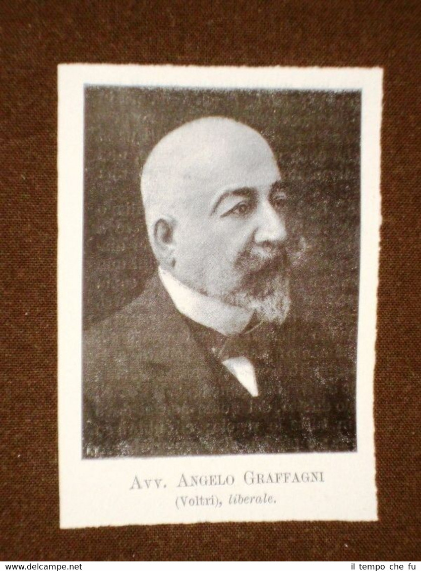 Deputato nel 1904 Avvocato Angelo Graffagni di Voltri