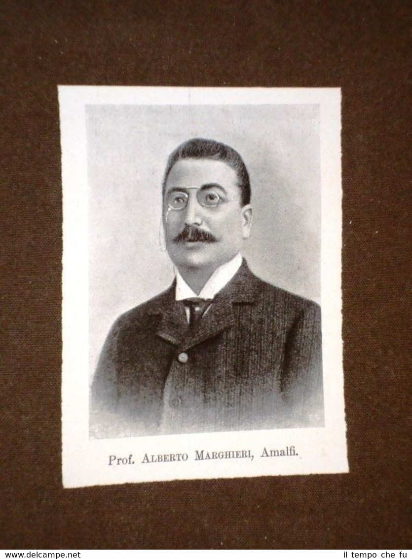 Deputato nel 1906 Alberto Marghieri di Amalfi