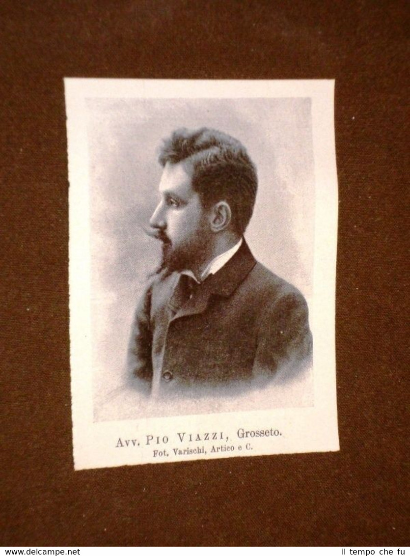 Deputato nel 1906 Pio Viazzi di Grosseto