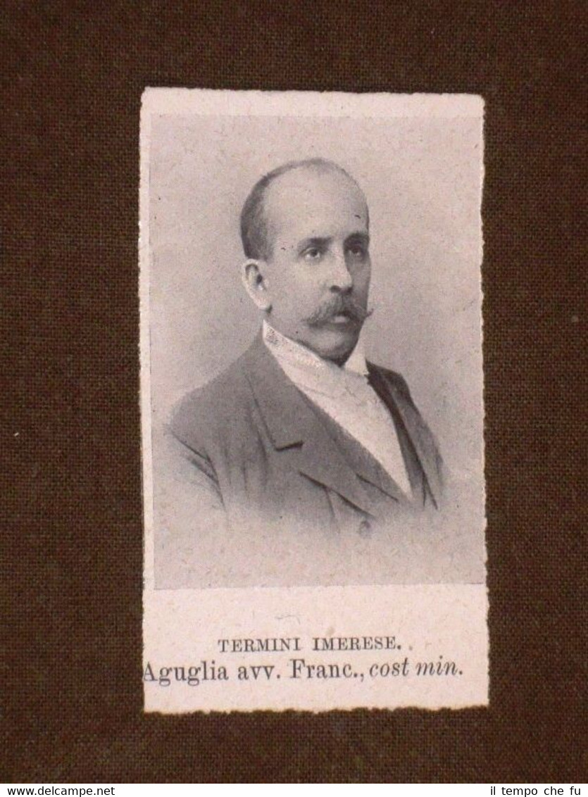 Deputato nel 1909 Aguglia Francesco di Termini Imerese e Rava …