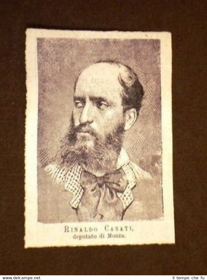 Deputato Rinaldo Casati di Monza