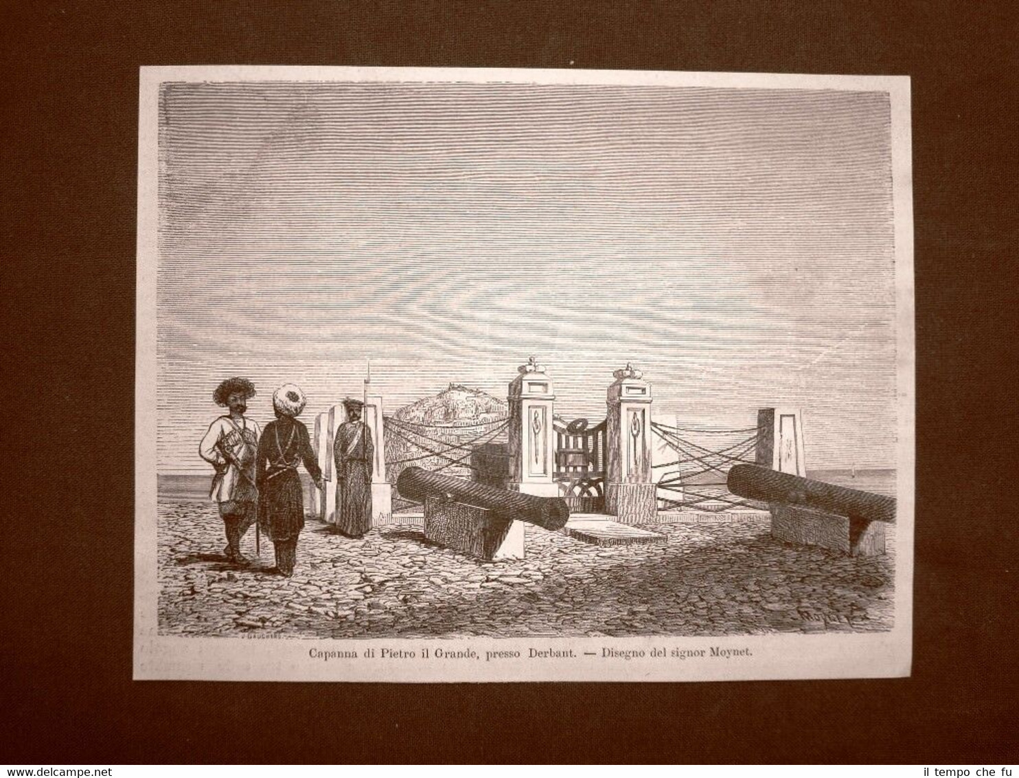 Derbent nel 1863 Capanna di Pietro Il Grande Russia