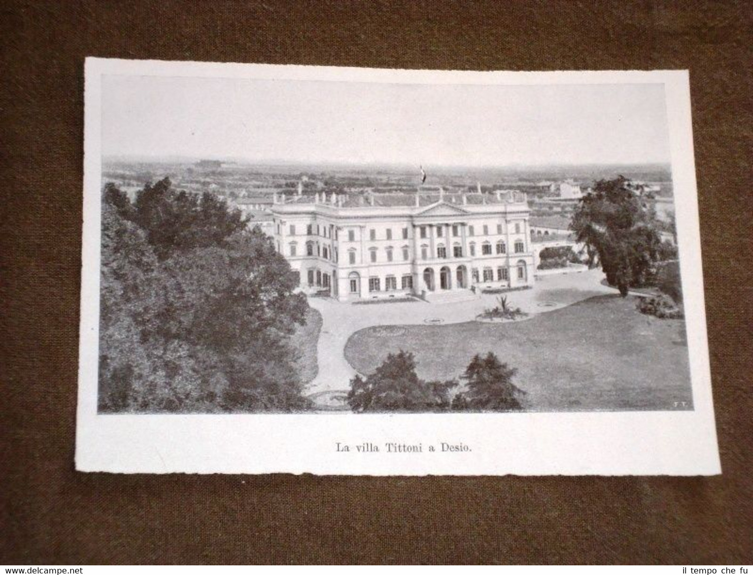 Desio nel 1907 Villa Tittoni Monza e Brianza Lombardia